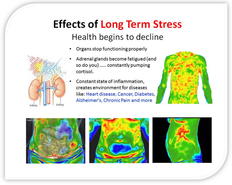 Long-term stress and inflammation
